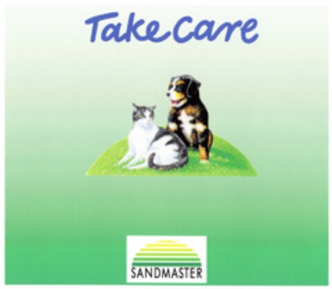 Take Care SANDMASTER Logo (DPMA, 07/15/2003)