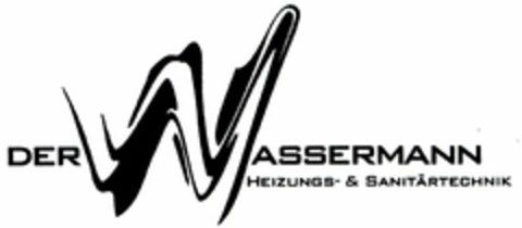 DER WASSERMANN HEIZUNGS- & SANITÄRTECHNIK Logo (DPMA, 17.07.2003)