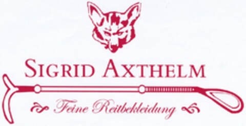 SIGRID AXTHELM Feine Reitbekleidung Logo (DPMA, 24.02.2004)