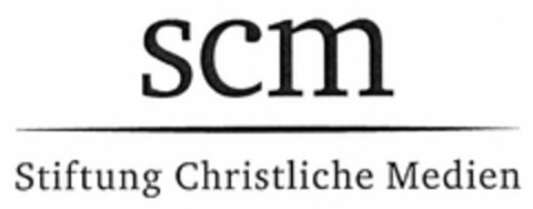 scm Stiftung Christliche Medien Logo (DPMA, 05/21/2004)