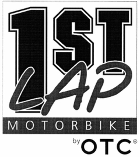 1ST LAP MOTORBIKE by OTC Logo (DPMA, 31.03.2005)