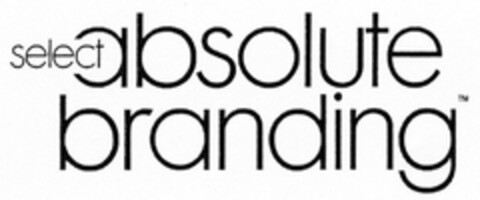 select absolute branding Logo (DPMA, 08/10/2005)