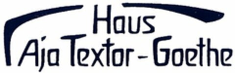 Haus Aja Textor-Goethe Logo (DPMA, 01/09/2006)