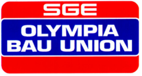 SGE OLYMPIA BAU UNION Logo (DPMA, 14.10.1995)