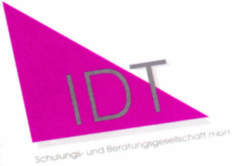 IDT Schulungs- und Beratungsgesellschaft mbH Logo (DPMA, 08.02.1996)