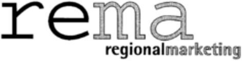 rema regionalmarketing Logo (DPMA, 12/14/1996)