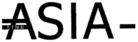 ASIA- LINE Logo (DPMA, 09.12.1999)