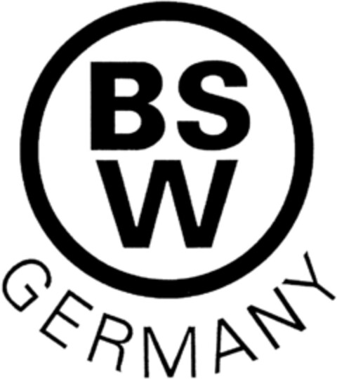 BSW GERMANY Logo (DPMA, 31.10.1994)