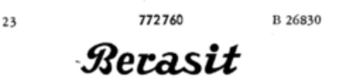 Berasit Logo (DPMA, 11.04.1962)