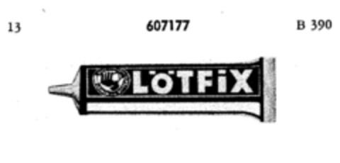 LÖTFIX Logo (DPMA, 02.11.1949)