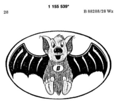 B Logo (DPMA, 28.09.1989)