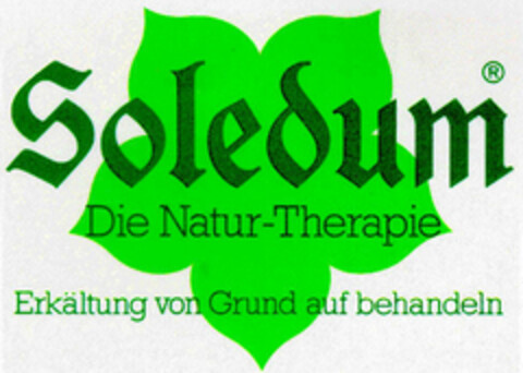 Soledum Die Natur-Therapie Logo (DPMA, 26.03.1982)