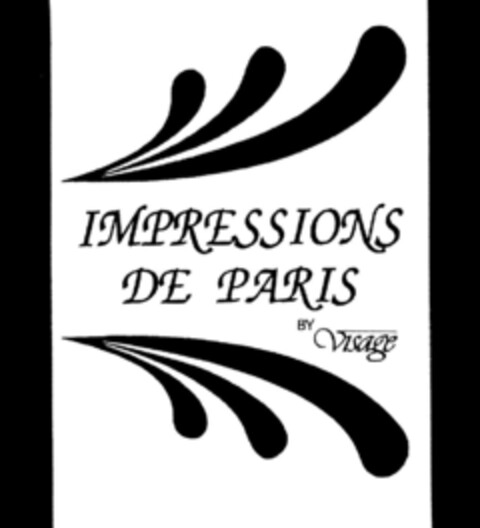 IMPRESSIONS DE PARIS BY Visage Logo (DPMA, 01.07.1993)