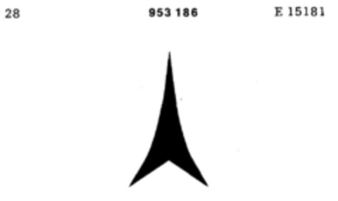 953186 Logo (DPMA, 11.12.1970)