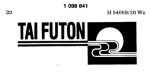 TAI FUTON Logo (DPMA, 21.03.1985)