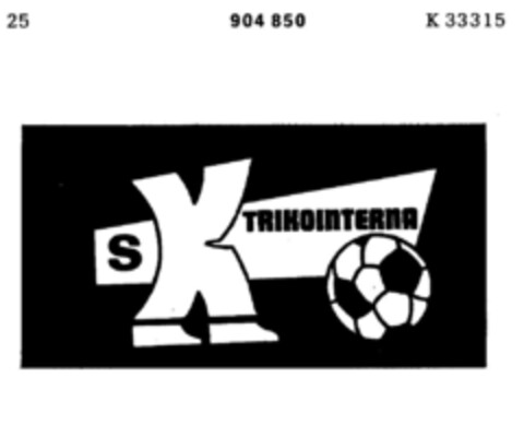 SK TRIKOINTERNA Logo (DPMA, 06/13/1972)