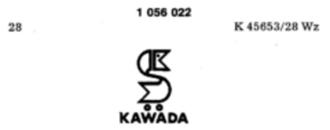 KAWADA Logo (DPMA, 13.04.1983)