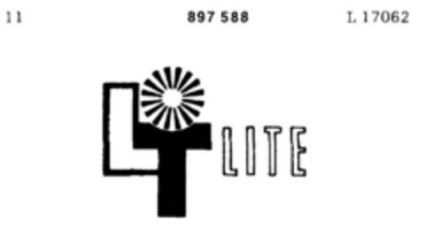 LT LITE Logo (DPMA, 08.05.1970)