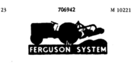 FERGUSON SYSTEM Logo (DPMA, 02.09.1955)