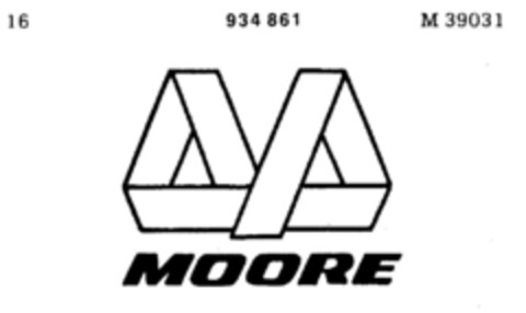 MOORE Logo (DPMA, 01.04.1974)