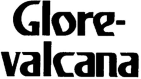 Glore-valcana Logo (DPMA, 03.05.1984)