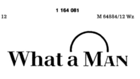 What a Man Logo (DPMA, 12.04.1989)