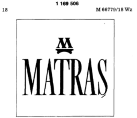 MATRAS Logo (DPMA, 15.02.1990)