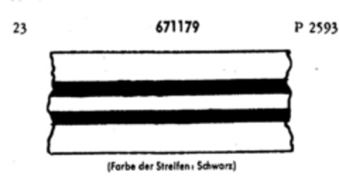 (Farbe der Streifen: Schwarz) Logo (DPMA, 19.08.1952)