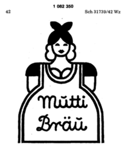 Mutti Bräu Logo (DPMA, 23.03.1985)