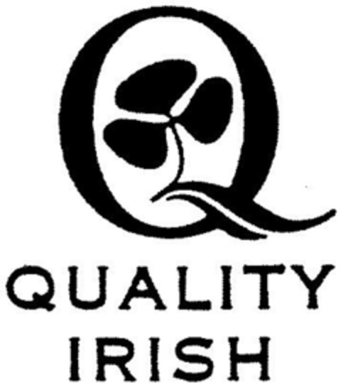 QUALITY IRISH Logo (DPMA, 03/09/1991)