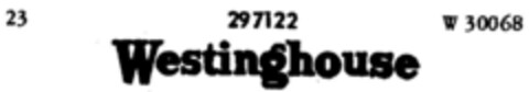 Westinghouse Logo (DPMA, 10/03/1922)