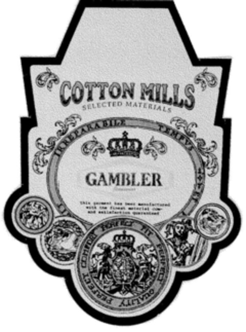GAMBLER COTTON MILLS Logo (DPMA, 17.08.1993)