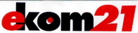 ekom21 Logo (DPMA, 04.04.2001)