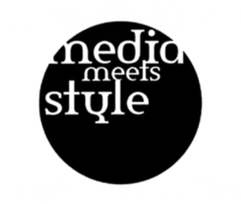media meets style Logo (DPMA, 05.10.2009)