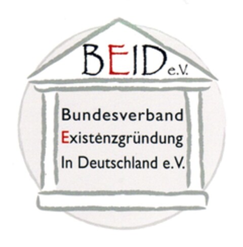 BEID e.V. Bundesverband Existenzgründung in Deutschland e.V. Logo (DPMA, 15.10.2010)