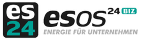es24 esos24 BIZ ENERGIE FÜR UNTERNEHMEN Logo (DPMA, 01.04.2025)