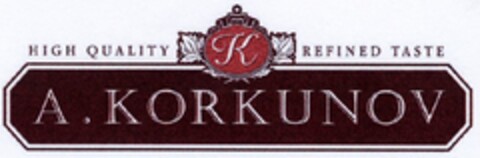 A. KORKUNOV Logo (DPMA, 08/18/2003)