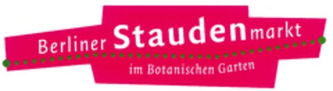 Berliner Staudenmarkt im Botanischen Garten Logo (DPMA, 20.02.2006)