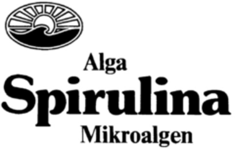 Alga Spirulina Mikroalgen Logo (DPMA, 06.07.1996)