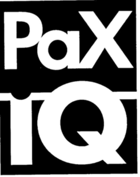 PaX iQ Logo (DPMA, 27.12.1999)