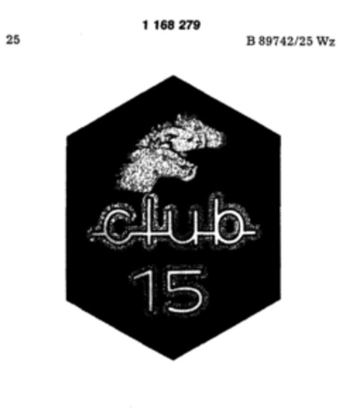 club 15 Logo (DPMA, 04/23/1990)