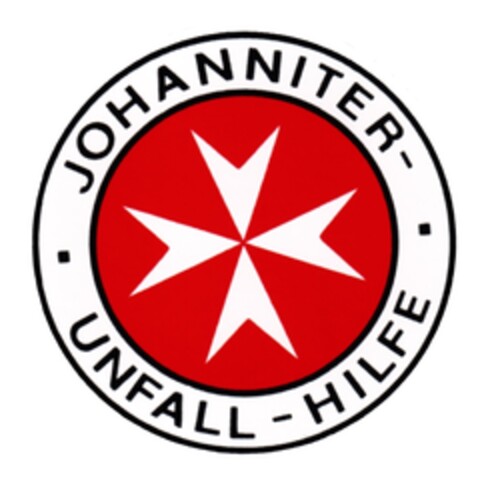 JOHANNITER-  UNFALL-HILFE Logo (DPMA, 20.09.1980)