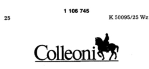 Colleoni Logo (DPMA, 28.07.1986)