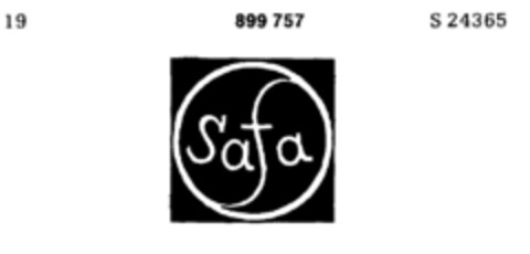 safa Logo (DPMA, 04/10/1971)