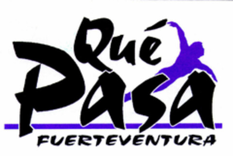 Qué Pasa FUERTEVENTURA Logo (EUIPO, 10/23/1996)