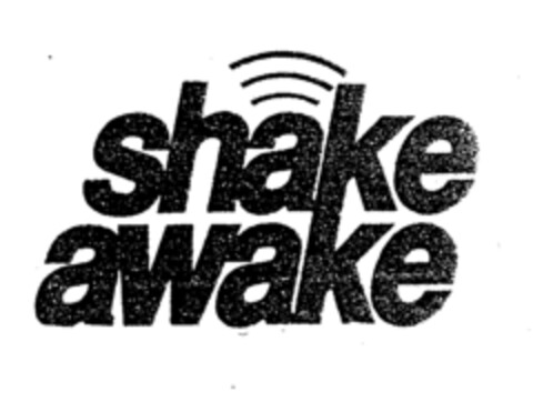 shake awake Logo (EUIPO, 01.07.1997)