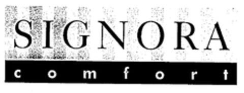 SIGNORA comfort Logo (EUIPO, 22.03.2002)