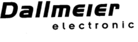 Dallmeier electronic Logo (EUIPO, 04/30/2003)