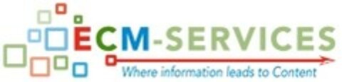 ECM-SERVICES Where information leads to Content Logo (EUIPO, 08.01.2009)