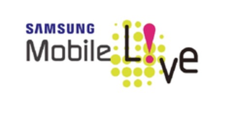 SAMSUNG MOBILE L!VE Logo (EUIPO, 10/19/2011)
